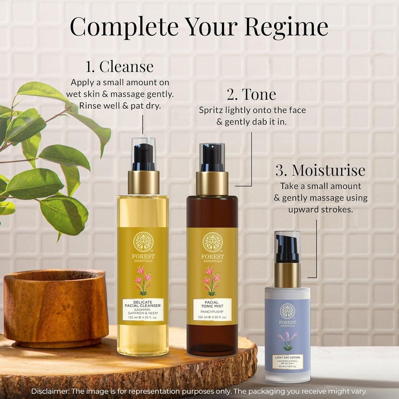 Forest Essentials Forest Essentials Ayurvedic Purifying Face Wash with Saffron Neem For Normal to Oily Skin Sulphate Free - Image 4