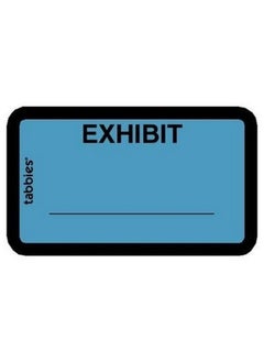 Tabbies Color-Coded Exhibit Labels (58091)