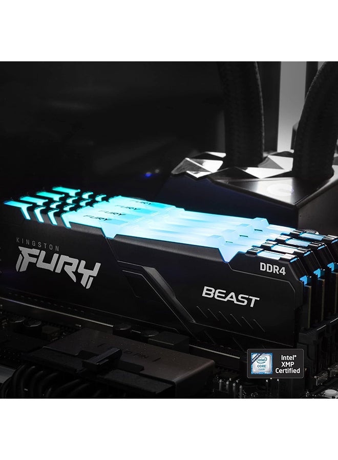 Kingston Fury Beast RGB 8GB DDR4 Desktop Memory, 3200Mhz, Non ECC, CL16, 288 Pin, DIMM - Image 5