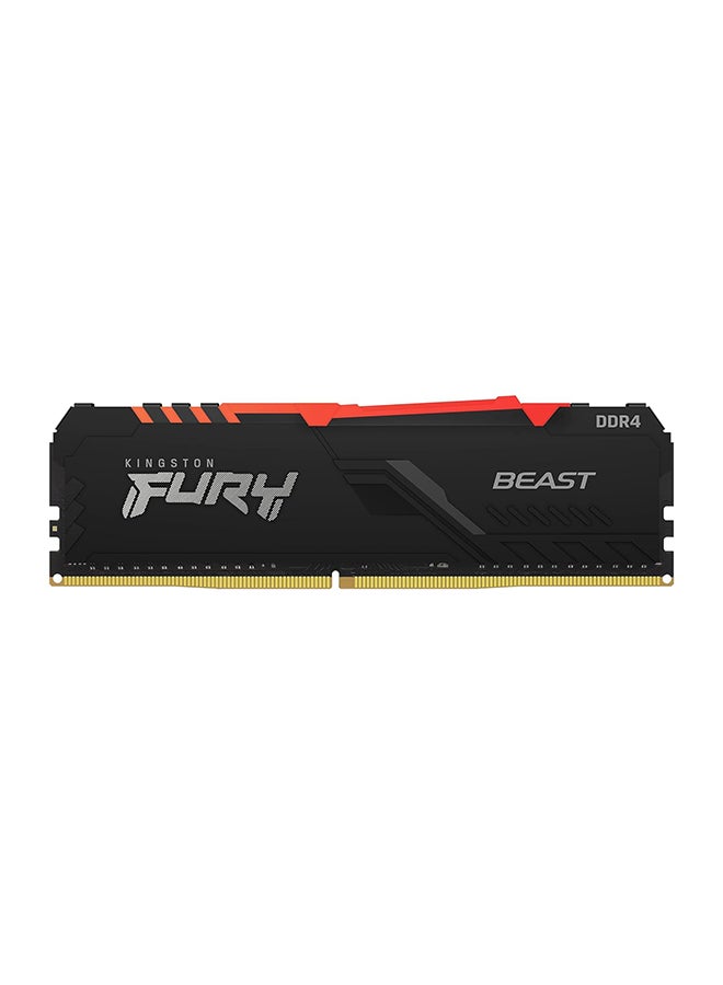 Kingston Fury Beast RGB 8GB DDR4 Desktop Memory, 3200Mhz, Non ECC, CL16, 288 Pin, DIMM - Image 3