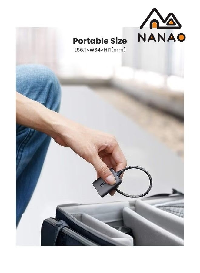 NANAO 3 in 1 Micro SD TF CF Memory Card Adapte,Lightning  To SD & TF &CF Card  Slot Reader For Iphone/Ipad, Trail Camera Viewer SD Card Reader, Plug And Play  - Image 5