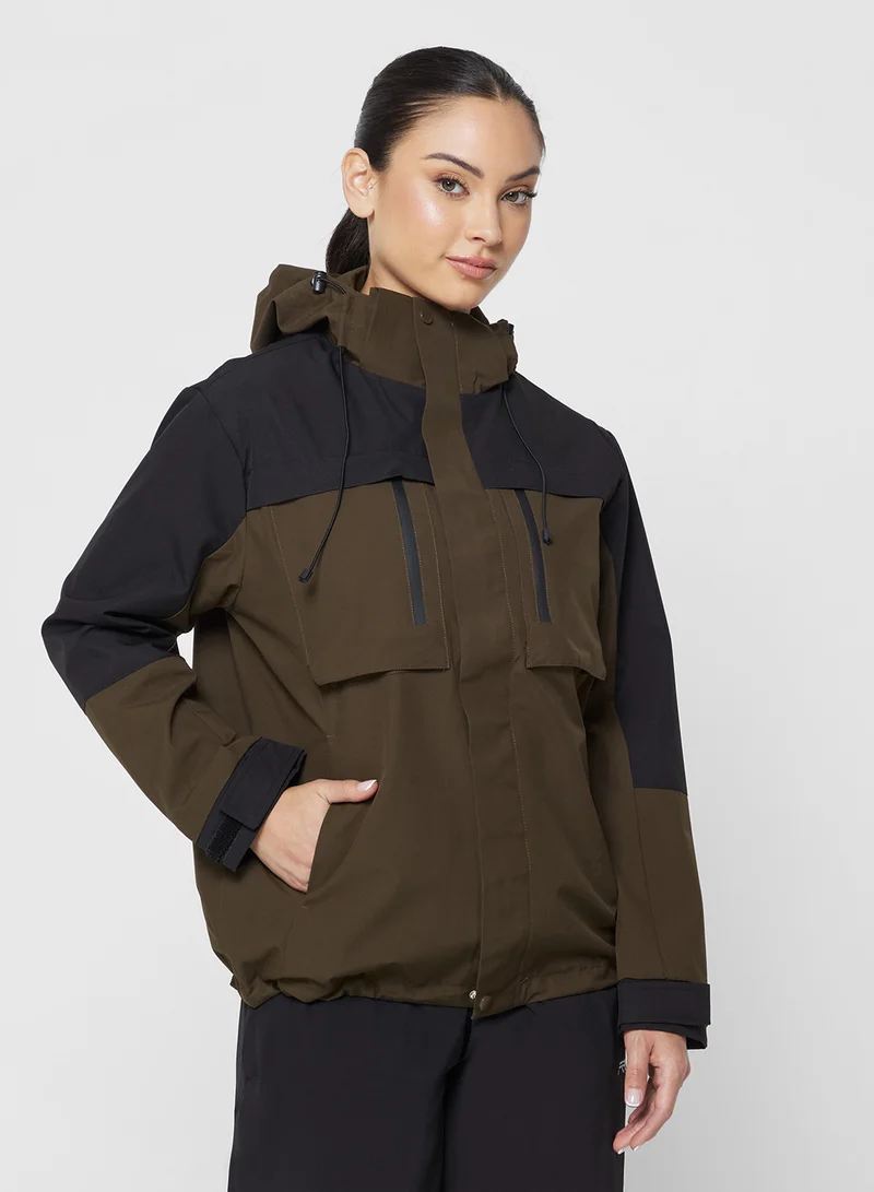 فورورد Colorblock Woven Hiking Jacket