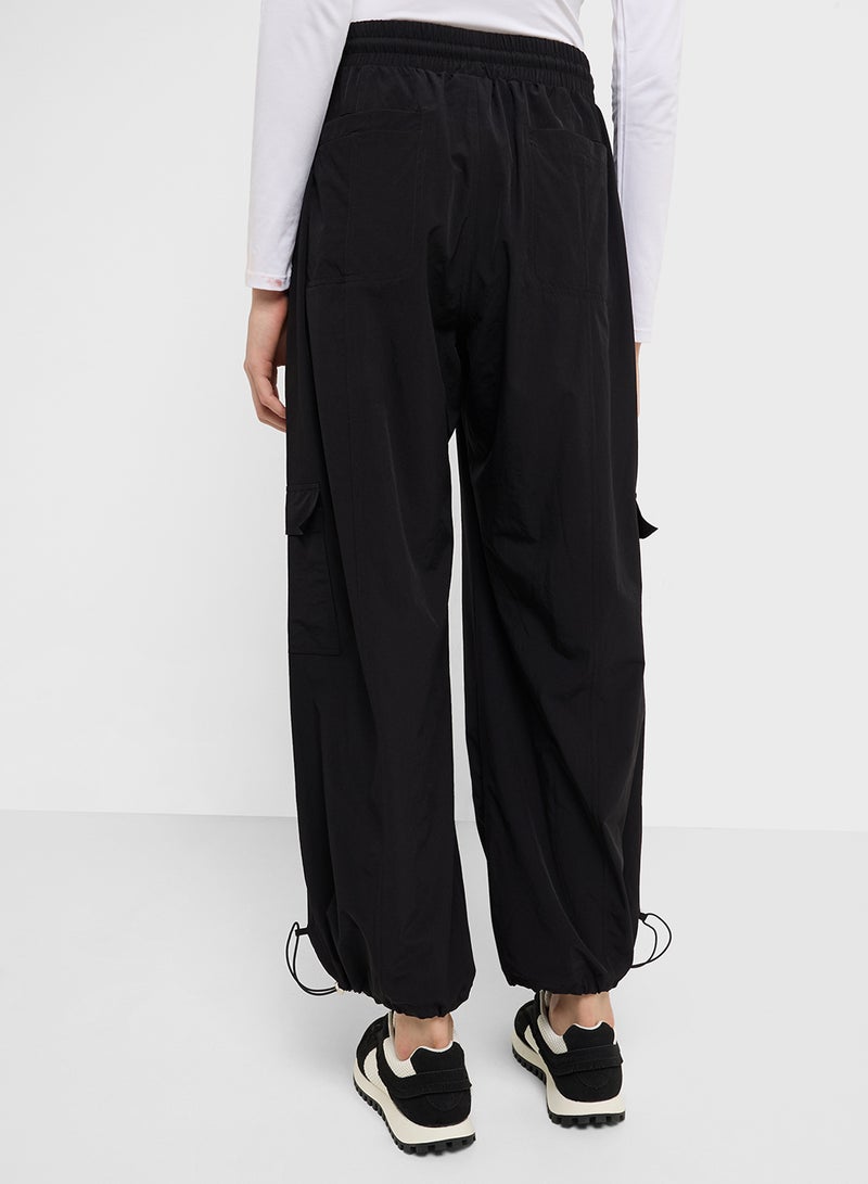 فورورد بنطلون باراشوت بخصر مطاطي - Image 3