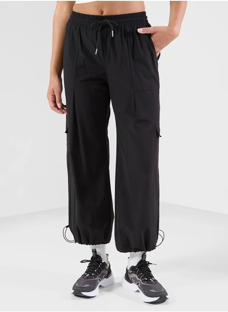 FRWD Elasticised Waist Parachute Pants