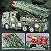 HAPYAD Army Toys for Boys Age 47 Military Vehicle Toys with Missile Launcher Metal Cab Friction Powered Military Truck with 8 Missiles Lights and Sounds - Image 4