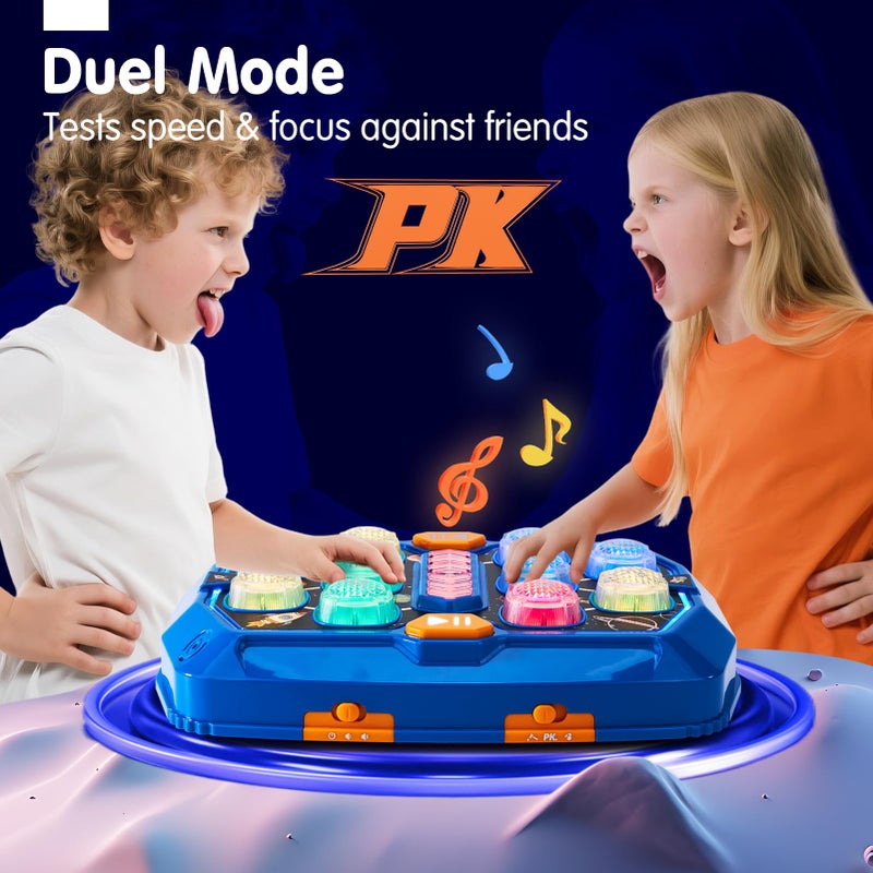 hahaland Toys for Ages 5-7 - Interactive Whack A Game with Sound and Light Stem Montessori Toy for Kids Age 3 4 5 6 7 Years Old Christmas Birthday Gifts for Smart Kids Stocking Stuffers - Image 5