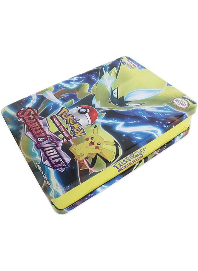 null - Pokemon Scarlet & Violet Trading Card Game - Tin Box, Assorted PK178 - Image 1