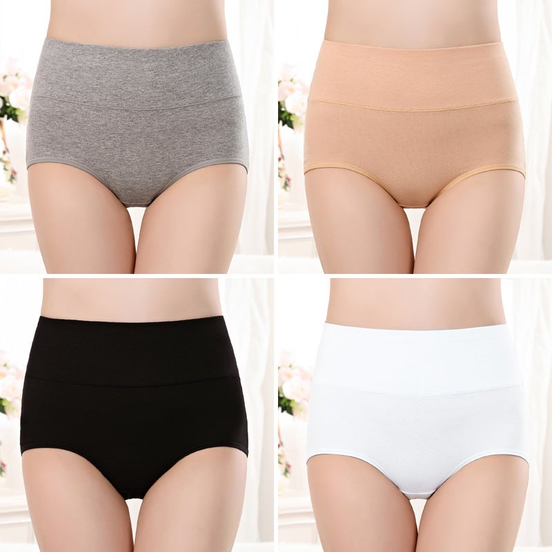 Cotton Underwear Cotton Solid Color Underwear Generation Assembly Packaging M-4Xl Tmall Large Size - Image 3