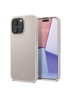 CYRILL CYRILL Spigen Kajuk Mag Compatible with iPhone 15 Pro Max Case (2023) [PC, TPU, PU Leather | Cream]  - Image 4