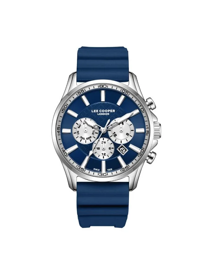 لي كوبر Men's Silicone Multi Function Watch LC08170.399 - 44 mm