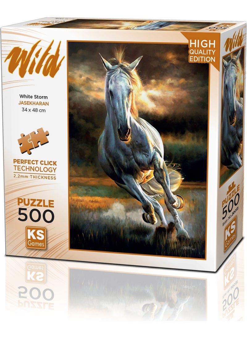 KS Games White Storm 500 Piece Puzzle  - Image 1