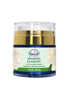 Montana Emu Ranch Montana Emu Ranch Absolutely Jasmine Facial Cream 1 Ounce Jar - Anti-Oxidant Formula Enhanced with Pure Emu Oil  - Image 1