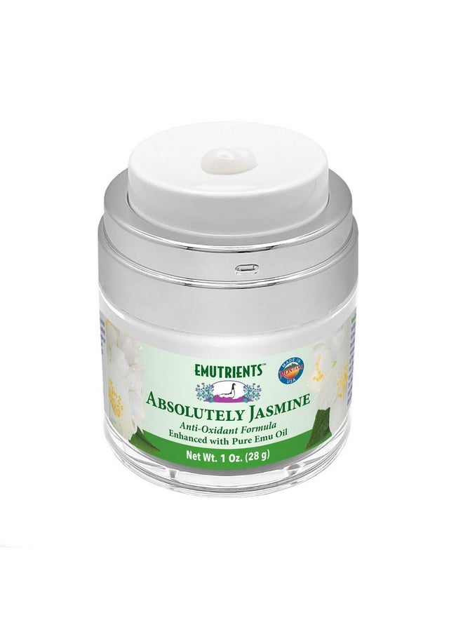 Montana Emu Ranch - Montana Emu Ranch Absolutely Jasmine Facial Cream 1 Ounce Jar - Anti-Oxidant Formula Enhanced with Pure Emu Oil - Image 1