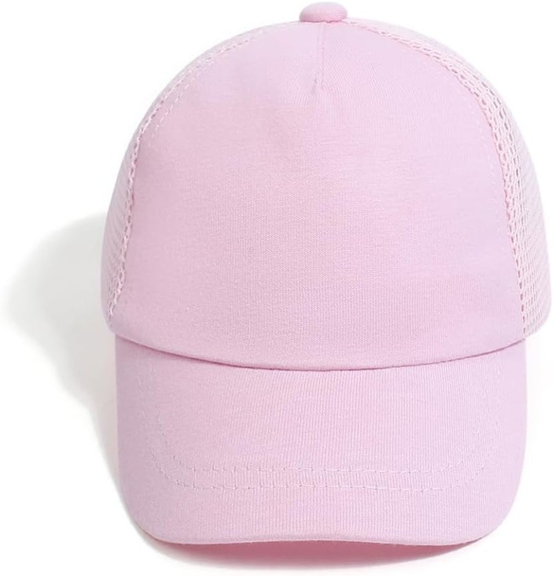 Baby Baseball Hat Toddler Mesh Summer Cap - Breathable Lightweight Cotton Sun Protection Cap for Outdoor Activities - Image 3