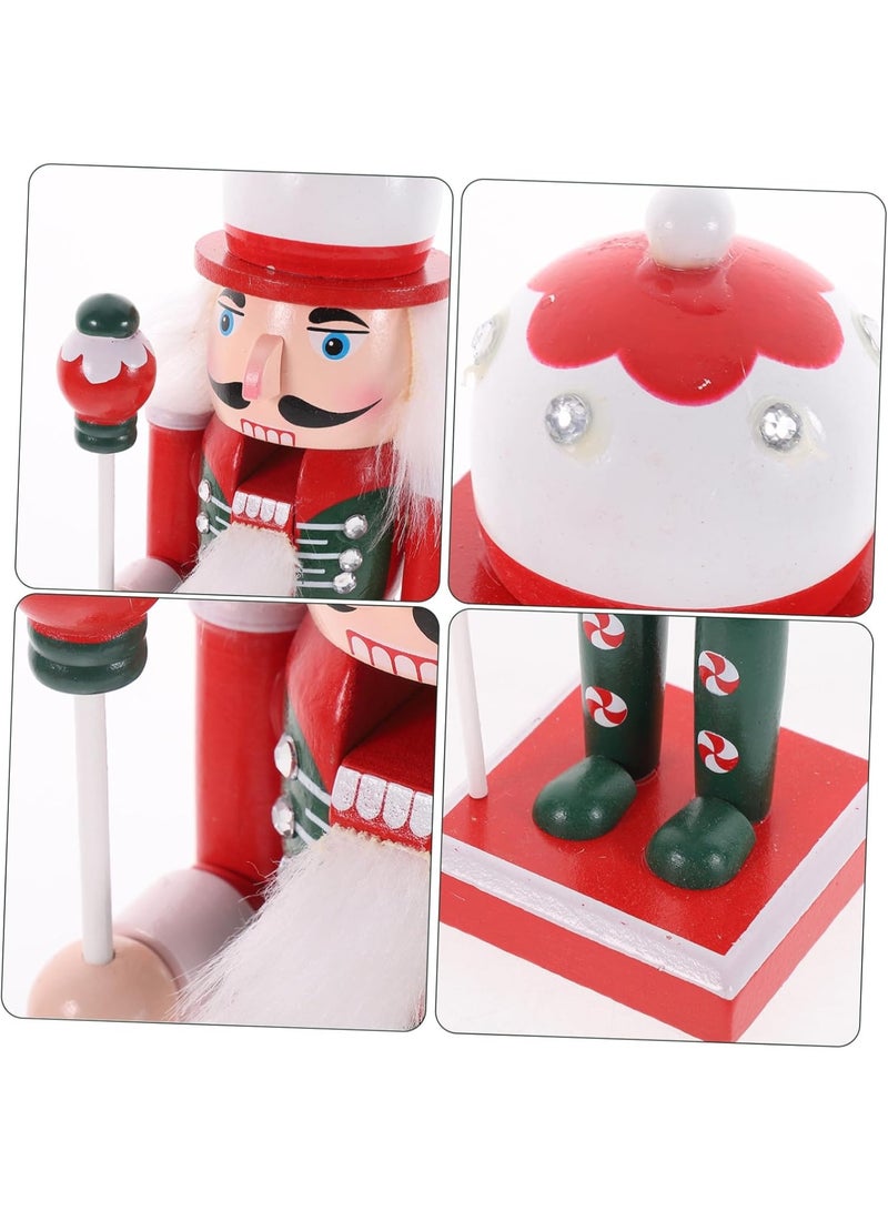 جندي ملكي على شكل كسارة البندق، زينة عيد الميلاد المجيد، زينة خشبية كريسماس 16سم - Image 3