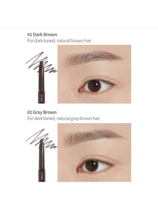 Etude House - Drawing Eye Brow - 7 Colors - LongLasting Eyebrow Pencil for Soft Textured Natural Daily Look Eyebrow Korean Makeup Kbeauty Perfect for Gift - Image 4