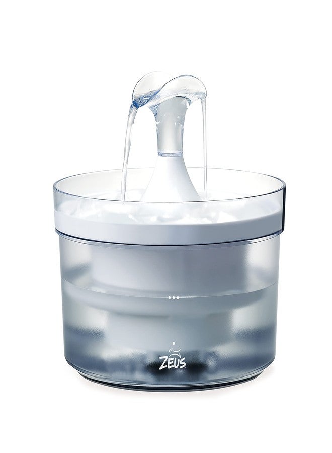 Zeus Fresh & Clear Dog Drinking Fountain with Waterfall Spout - Image 1