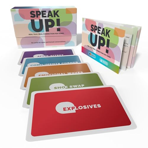 metaFox Speak Up Card Deck for Teams 60 Motivational and Inspirational Cards Affirmation and Mindfulness Cards Coaching Materials for Honest Conversations English - Image 5
