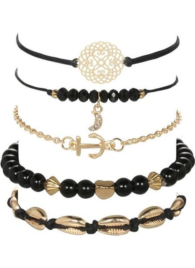 NIBEMINENT - 5-Piece Fashion Bracelet Set - Image 1