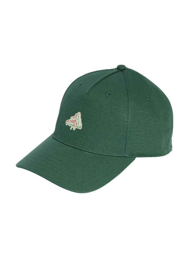 Adidas Spw Gfx Cap Green Training Cap For Unisex Youth