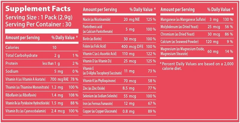 BB LAB 30 Days Miracle Beauty Allinone Pack Low Molecular Collagen Elastin Glutathione Ceramide Hyaluronic Acid Multivitamins  Minerals Calcium Magnesium Vitamin D - Image 2