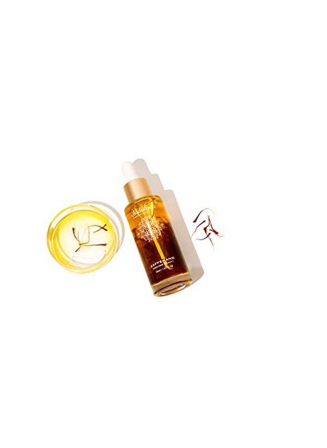 Indulgeo ESSENTIALS Zafferano Oil 30Ml Ageless Beauty With Saffron Lupin Seed Extract; 100% Organic & Crueltyfree ; Everyday Use  - Image 4