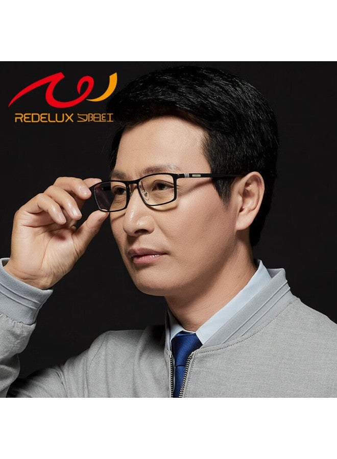 Sunset Red Reading Gl For Men And Women, Bifocal Anti-blue Light Zoomable Business Fashion High-definition Gl For Elderly E9010 200 Degrees - Image 5