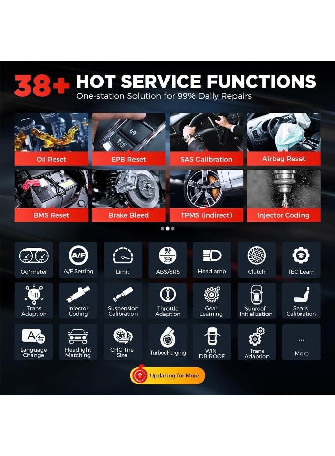 Launch ماسح ضوئي LAUNCH X431 PRO Dyno OBD2 لجميع السيارات - Image 4