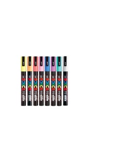 POSCA Posca PC-3M Soft Colours 8PCS 0.9-1.3MM  - Image 1