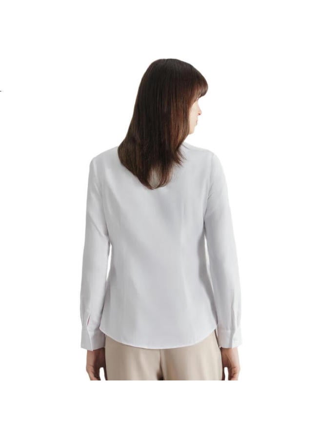 G2000 Mall Same Style Detachable Bow Long Sleeve Shirt 41223023G2 White 36 - Image 1