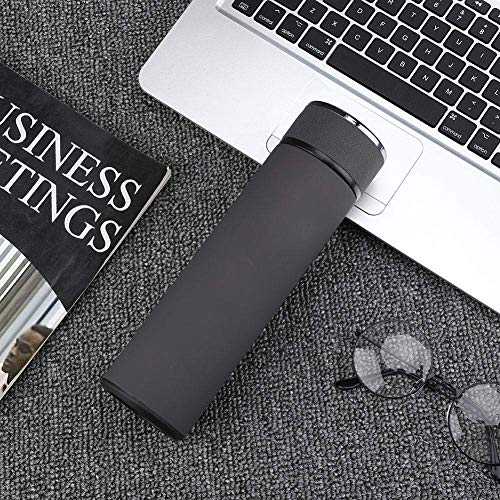 Fdit Stainless Steel Vacuum Water Bottle Tea Coffee Leak Car Office Cups(grey) - Image 4