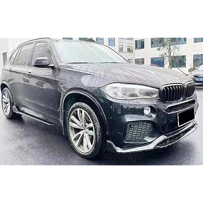 AUSMILA Car Front Bumper Spoiler Splitter Lip Kit for 2014-2018 2017 BMW X5 F15 M Sport - Image 2