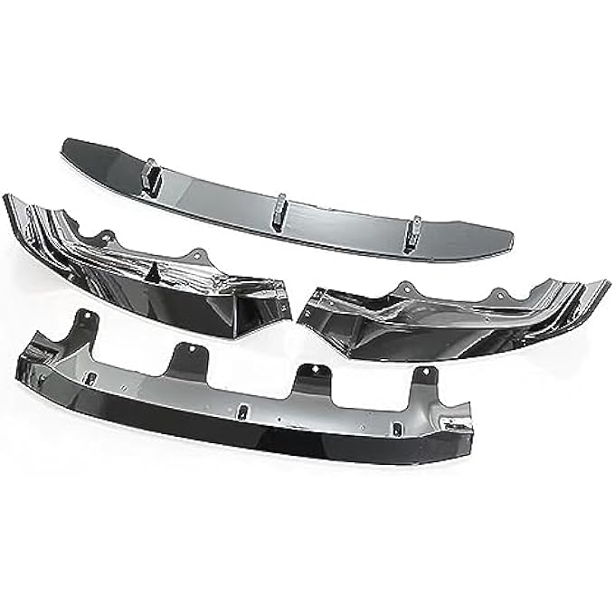AUSMILA Car Front Bumper Spoiler Splitter Lip Kit for 2014-2018 2017 BMW X5 F15 M Sport - Image 5