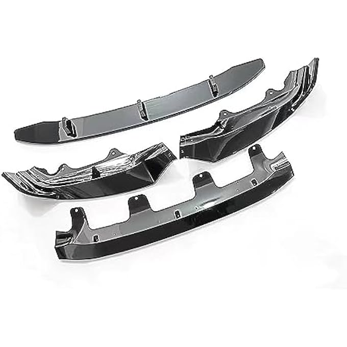 AUSMILA Car Front Bumper Spoiler Splitter Lip Kit for 2014-2018 2017 BMW X5 F15 M Sport - Image 3