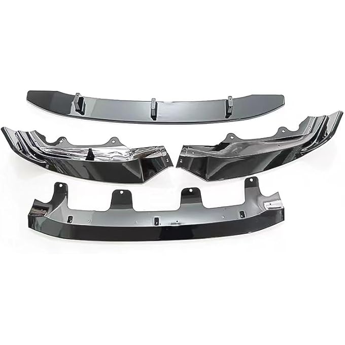 AUSMILA Car Front Bumper Spoiler Splitter Lip Kit for 2014-2018 2017 BMW X5 F15 M Sport - Image 4