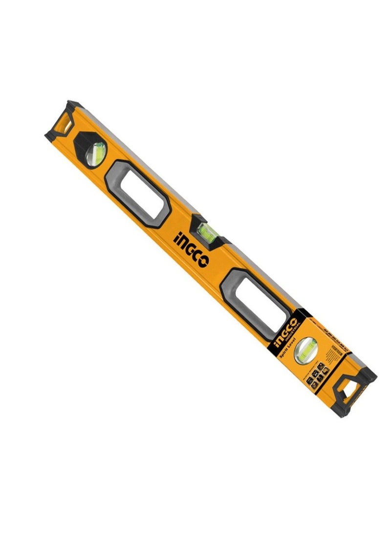 INGCO INGCO Industrial Spirit Level HSL08100 – 100 cm Aluminium with 3 Precision Vials - Image 1