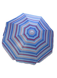 Hello Foldable Umbrella for Camping and Beach Stripes Design  - Image 2