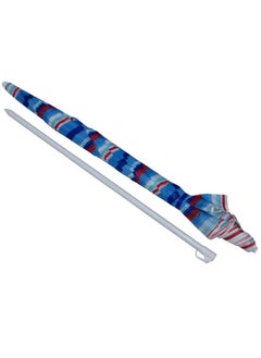 Hello Foldable Umbrella for Camping and Beach Stripes Design  - Image 3