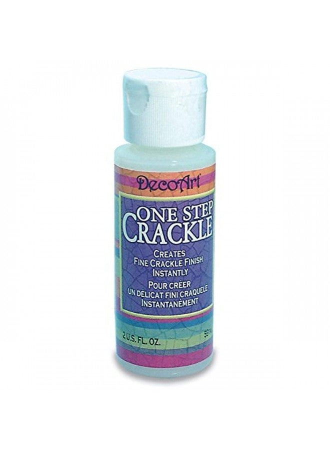 DecoArt DS69-3 One Step Crackle Paint, 2-Ounce