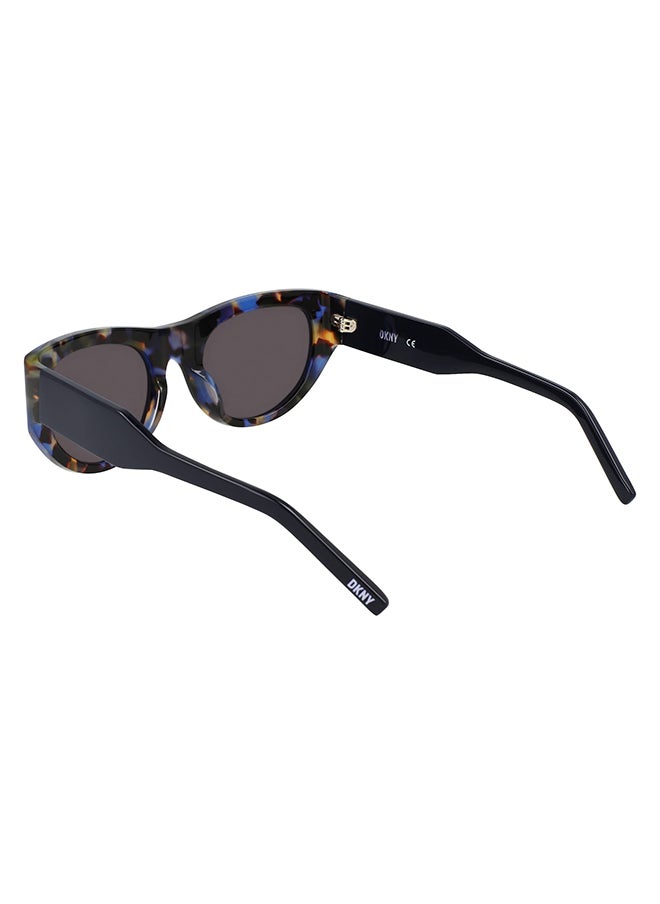 DKNY Full Rim Acetate Oval Sun Dk550S (V3) Layered Mi  - Image 5