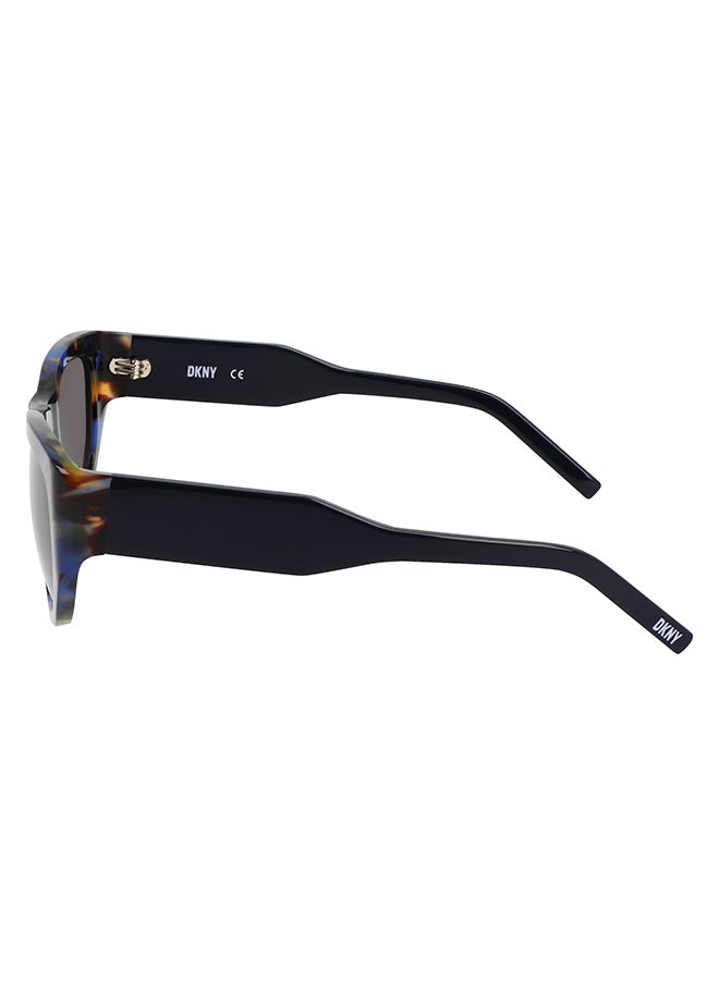 DKNY Full Rim Acetate Oval Sun Dk550S (V3) Layered Mi  - Image 4