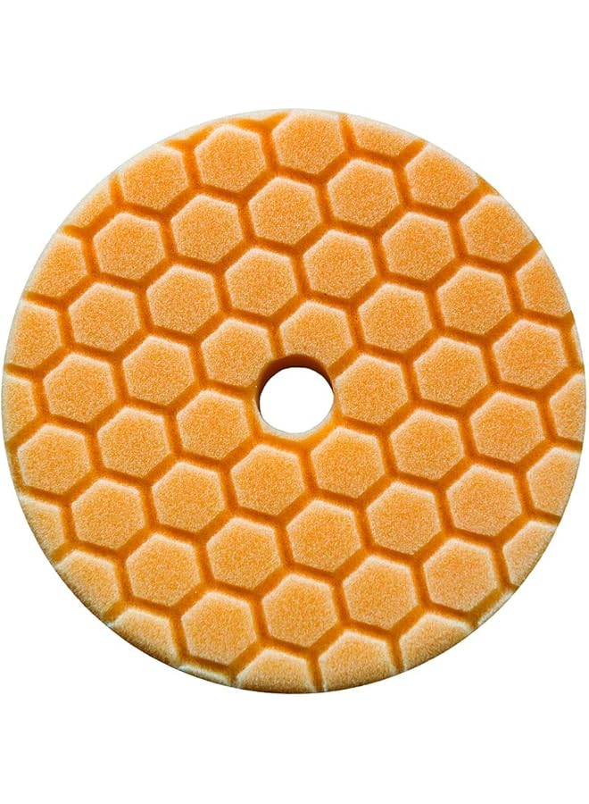Generic Hex-Logic Quantum Medium-Heavy Cutting Pad Orange 6.5 Inch (Bufx112Hex6)  - Image 1