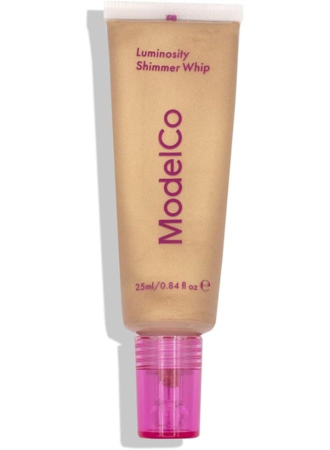 Modelco Luminosity Shimmer Whip - Champagne For Women 0.84 Oz Highlighter - Image 1