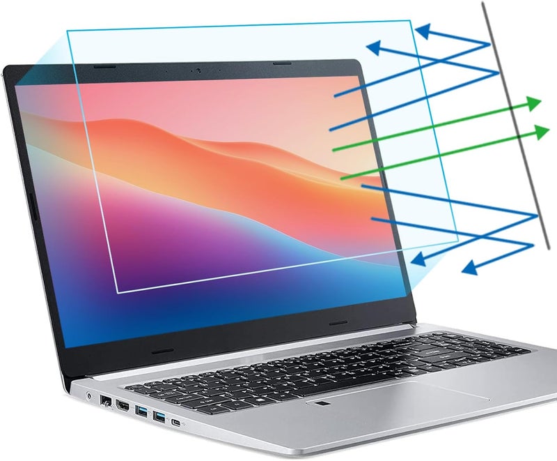 FFORITO 2 PCS 14" Laptop Anti Blue Light Anti Glare Screen Protector Compatible with HP Pavilion 14, HP ChromeBook 14, HP Stream 14, Acer Chromebook 14, Acer Aspire 14, ASUS VivoBook 14 Screen Protector - Image 1