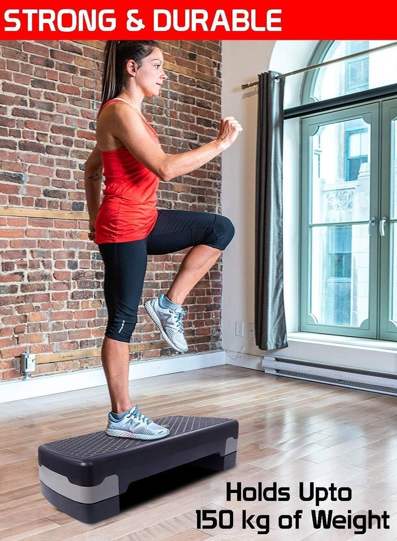 بريمو بلس جهاز تمرين الخطوات للتدريب 25 x 10 x 15سم, دواسة لياقة بدنية - Image 3