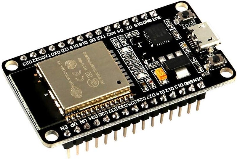 AiTrip ESP-WROOM-32 ESP32 ESP-32S Development Board 2.4GHz Dual-Mode WiFi + Bluetooth Dual Cores Microcontroller Processor Integrated with Antenna RF AMP Filter AP STA Compatible with Arduino IDE (3PCS) - Image 3