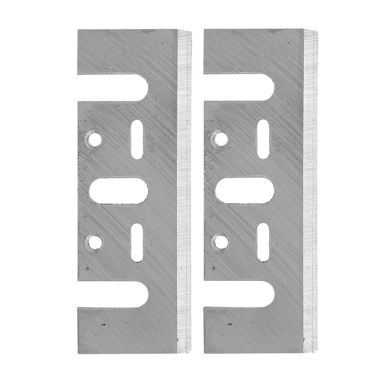 RiToEasysports Electric Planer Blades, High Speed Steel Replacement, 42 Degree Cutting for Handheld Planer Blades, Hardwood and Artificial Glue Projects for Woodworkers, DIY Enthusiasts - Image 3