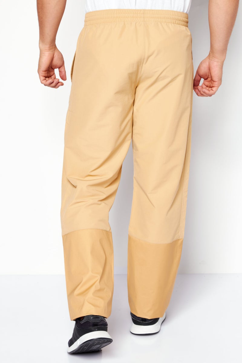 Champion سروال رياضي للرجال مع حبل سحب، خارجي، بيج - Image 4