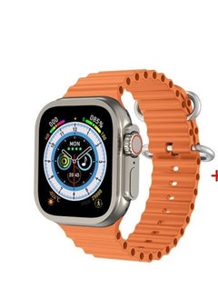 SP Smart Watch SP Ultra 7+1 AMOLED display With Health Fitness Tracker Sport Watch Supports 49MM-Orange  - Image 3