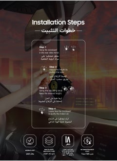 جدير منقي هواء السيارة غوداير رويال | غير كهربائي | معتمد لامتصاص الغازات السامة | سوبر بلاك  - Image 4